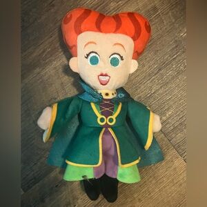 Disney Hocus Pocus Winifred Sanderson Plush Witch Movie Halloween